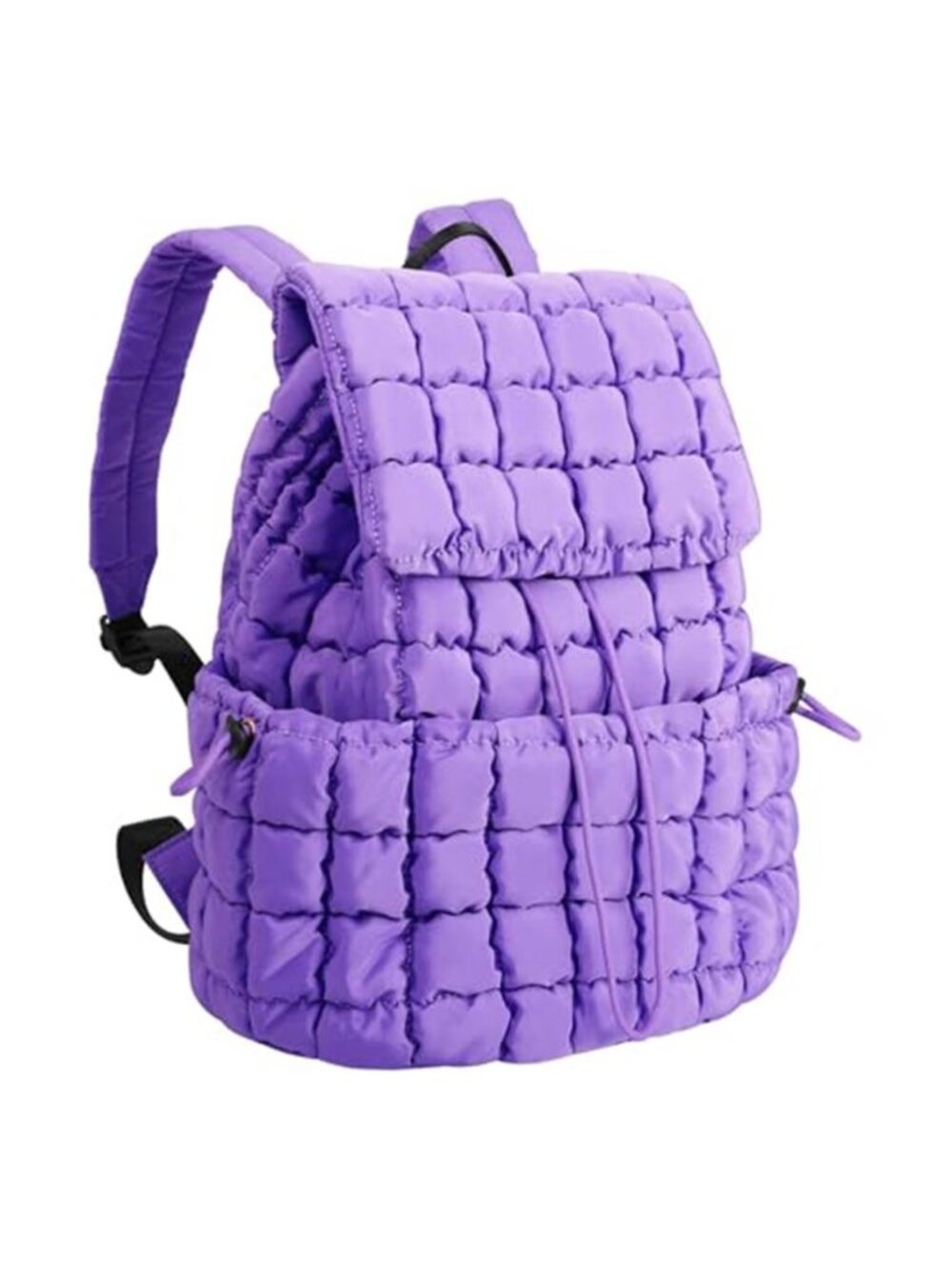 Quilted Backpack Purse for Women Small Lightweight Puffer Puffy College